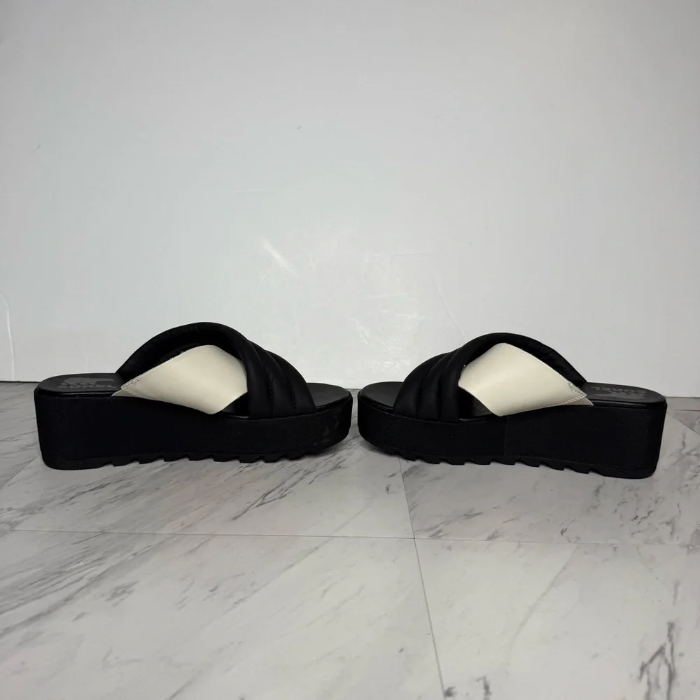 Sorel Cameron Crisscross Flatform Sandal 8 1/2